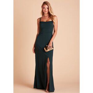Birdy Grey "Ash" Crepe Emerald Dress